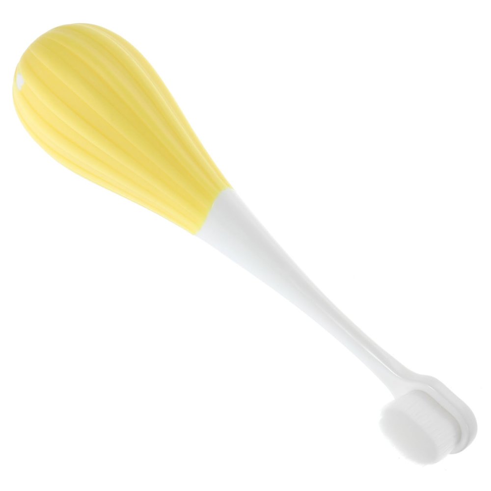 Kids Soft Bristle Manual Toothbrush Yellow for Children