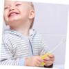 Kids Soft Bristle Manual Toothbrush Yellow for Children view 3