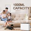 1000ml Smart Aroma Diffuser for Whole House - 5000 Sq.ft Coverage, Built-in Fan & Auto Mode, Essential Oil Diffuser for Home, Office, Hotel Commercial Spaces black view 3