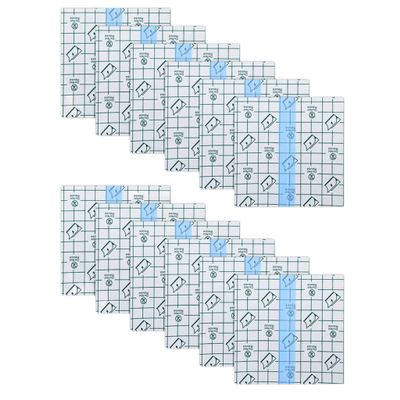 12Pcs Large Plasters,20 * 20 cm Waterproof Dressings for Wounds Large Waterproof Plasters PU Water Proof Wound Dressings Lar ge Dressings for Wounds Swimming Tattooing Shower(20 * 20cm)