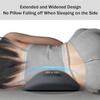 3 in 1 Back Massager - Sciatica & Spine Pain Massager, Neck and Back Massager with Heat, Adjustable Memory Foam Pillows (Black, No Extral Function) view 3