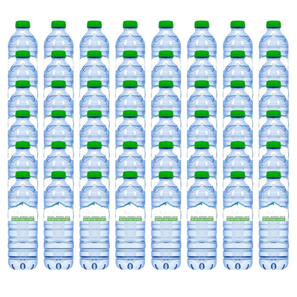 AVT Still Natural Mineral Water High pH and Low Sodium Hydrating and Refreshing Bottled Water 100% Recyclable (500 ml (48 Bottles))