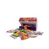 250g Rectangular Box Paisley Pattern of Toxic Waste and Nuclear Waste Super Sour Sweet Mix view 1