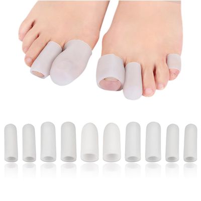 10 Pcs Gel Toe Covers, Protect Toe from Rubbing, Ideal for Men and Women