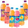 Random Mixed Sparkling Juice Vegan Soft Drink with Sugar & Sweetener 500ml PMP Assorted Flavours: Mango, Passion Fruit, Rose Lemonade, Guava -Rbc (06 Bottles) view 1