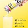 Happy Inside Gut Health Juice Lemon, Yuzu & Ginger | No Added Sugar, High in Prebiotic Fibre, Vitamin C | Vegan (24 x 250ml) view 3