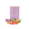 250g Rectangular Box Pink Shimmer Pattern of Hard Boiled Fruit Drop Sweet view 1