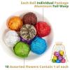 10 Assorted Blooming Flower Tea Balls Gift Set| Handmade Herbal Flowering Tea Balls Variety Individual Packing| Blooming Green Teas with Flowers for Teas Lovers, Anniversary, Valentine, Birthday view 4
