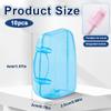10 Pieces Portable Toothbrush Cover, Plastic Color Toothbrush Case, Travel Toothbrush Cover, Portable Toothbrush Head Toothbrush Cover, Suitable for Family Travel view 2