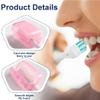 10 Pieces Portable Toothbrush Cover, Plastic Color Toothbrush Case, Travel Toothbrush Cover, Portable Toothbrush Head Toothbrush Cover, Suitable for Family Travel view 3