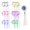 12 Pieces Electric Toothbrush Cover, Electric Toothbrush Protective Cover, Protective Cover for Electric Toothbrush Heads, Transparent Dustproof Toothbrush Cover (6 Colours)