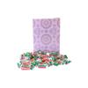 250g Rectangular Box Pink Shimmer Pattern of Spearmint Chews view 1