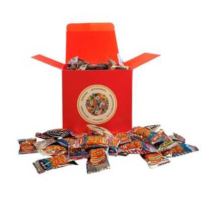 300g Bright Red Box of Toxic Waste Nuclear Fusion Super Sour Sweets