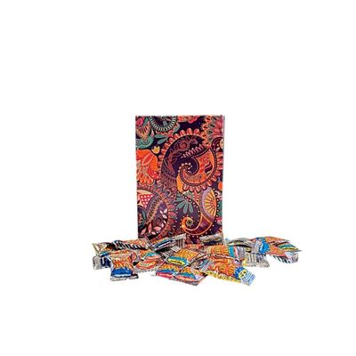 250g Rectangular Box Paisley Pattern of Toxic Waste Nuclear Fusion Super Sour Sweets