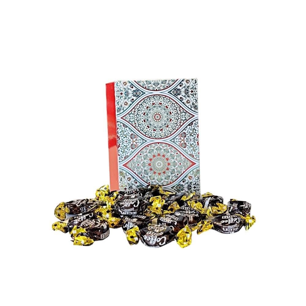 250g Rectangular Box Peppermint Pattern of Walkers Coffee Toffee Sweets