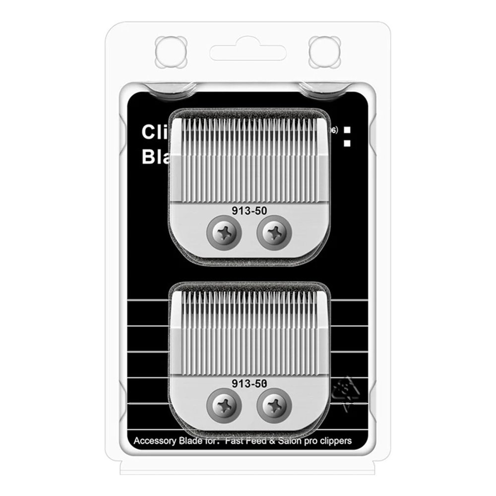 91350 - Adjustable Medium Blade,Compatible with Oster, Fast Feed 076023,Compatible for Salon, Pro Clippers 076830,2 Pack