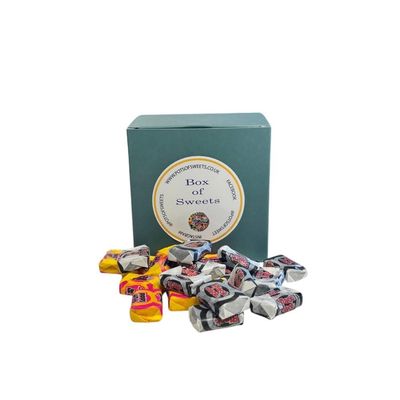 300g Teal Box of Black Jacks and Fruit Salads