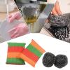 Dish Washing Rag Stainless Steel Wire Reusable Dishcloth view 4