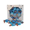 300g Square Star Patterned Box of Walkers Salted Caramel Toffee view 1