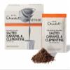 Hotel Chocolat Salted Caramel & Clementine Hot Chocolate Sachets - Luxury Chocolate Flakes - Pack of 10 Single-Serve Sachets, 310g - Suitable for Vegetarians view 1