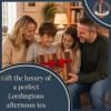 Afternoon Tea Hamper for 2 Fathers Day English Tea Gift Set Bundle Contains Luxury Teabags, Biscuits, Jams & Preserves. Hamper Gifts for Women, Men & Couples view 3