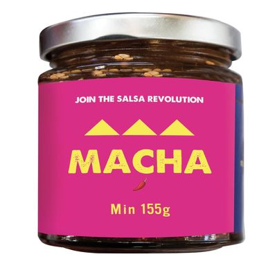 CASAZUL Macha Chilli Oil Crunch Authentic Mexican Salsa Macha with Garlic, Peanuts & Sesame Spicy Crunchy Oil for Tacos, Noodles & Eggs Vegan Hot Sauce (155g)