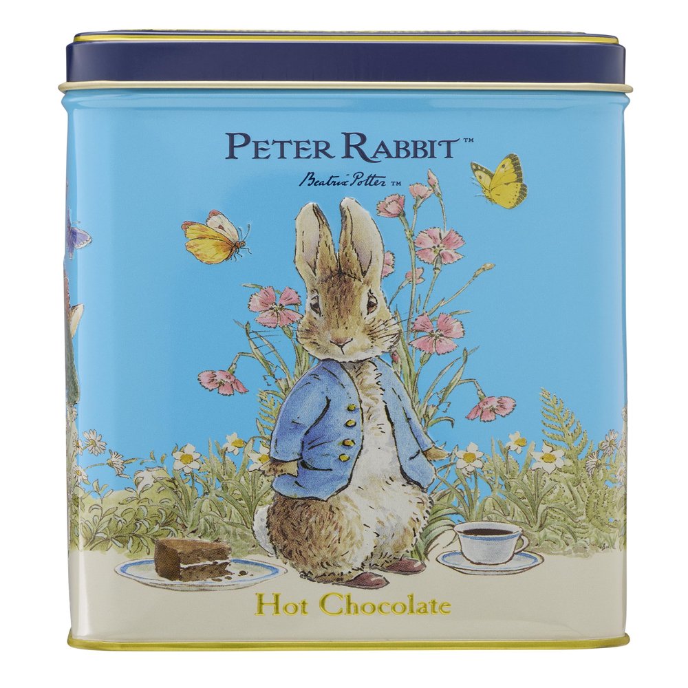 Peter Rabbit Hot Chocolate 250g Tin Drinking Chocolate with Beatrix Potter Design