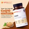 VITANEST CoQ10 500mg, 90 Softgels, Coenzyme Q10 Food Supplement, One a Day, 3 Month Supply, Gluten Free, British Brand view 2