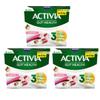 Gut Health Yoghurt Activias Multipacks Rhubarb, Strawberry, Vanilla and Blueberry 12x115g (Rhubarb 12x115g) view 1