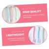Veemoon Plastic Shoe Cleaning Brush Set Random Color with Long Handle 4pcs Strong Cleaning and Anti-slip Features for Travel and Kitchen Use view 3