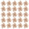 100 Pcs Khaki Gauze Cheesecloth Napkins, 14 Wrinkled Polyester Dinner Cloths, 20 X 18 Inches Semi-Transparent For Weddings And Parties view 3