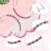 1 Pack Fake Braces, Temporary Tooth Decoration with Metal Wires, Metal Brackets and Orthodontic Ligature Ties, Suitable for Orthodontists to Explain, for Dental Students to Practice (Pink) view 3