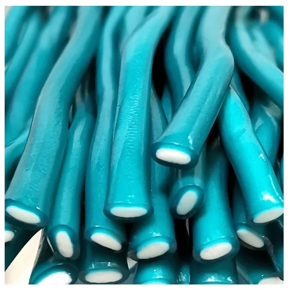 Assorted Candy Pencil SweetsRetro Chewy Fruity Flavour (Blue Raspberry, Strawberry, Tutti Frutti, Apple, Cherry, Bubblegum, Blackcurrant, Cola)Perfect for Pick n Mix,Party Bags (2Kg, Blue Raspberry)
