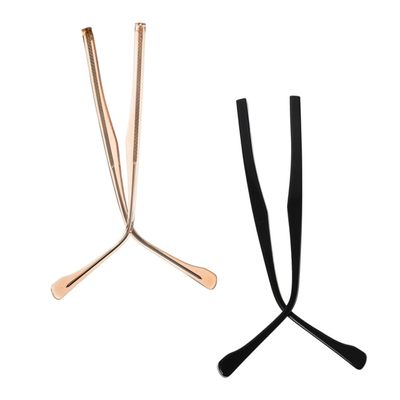 Holibanna 2 Pairs Durable Metal Eyeglasses Temple Arms Replacement Arms for Comfortable Fit and Easy Installation Stylish Repair Kit for Broken Glasses