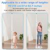 Snovire Portable Height Measurement Device, Medical Height Measurement Rod 27.6-82.7 inches/70-210 cm, Aluminium Mechanical Height Chart for Adults, Kids view 3