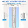 Snovire Portable Height Measurement Device, Medical Height Measurement Rod 27.6-82.7 inches/70-210 cm, Aluminium Mechanical Height Chart for Adults, Kids view 4