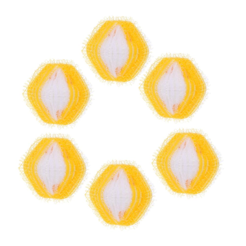 Sewroro 6pcs Reusable Laundry Balls Pet Hair Remover for Clothes and Washing Machine, Nylon and Polypropylene Cleaning Tool That Prevents Clothes from Tangling, Suitable for Laundry Use