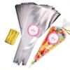 Personalised Stickers |Pre-filled Sweet Cones | Party Favours | Party Bags Gifts | Filled | Unfilled | Sticker | 24 Unicorn Sticker with empty cones view 1