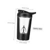 Garneck Electric Shaker Bottle Rechargeable Mixing Cup Automatic Stirring Mug for Protein Shakes Soy Milk Latte view 2
