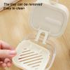 Tezklc Denture Containers for Soaking | Denture Holder Case Set | with Mirror Teeth Protection Cover Cleaning Box Set for Women Men Elderly Child Travel Bathroom Retainer view 2