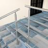 120x106cm Stainless Steel Handrail Safety with 3 Cross Bars for Indoor Outdoor, Adjustable Stair Banister, Step Railing Stair Railing view 4