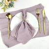 100PCS Cotton Terracotta Napkins 30x30cm, Soft Fabric Serviettes for Weddings, Parties, and Table Decor, Stylish Gauze Table Towels view 1