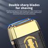 HIENA PRO Cordless Foil Shaver for Men, Professional Electric Razor, Bald Head Precision Trimmer, Double Foil Trimmer with LED, USB Charging, Prefect Gifts for Men view 2