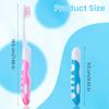 3PCS Travel Toothbrush Set, Foldable Toothbrushes for Travel - Portable Soft Bristle Compact Toothbrush for Adults & Kids, Camping, Hiking, Backpacking (Space-Saving Design) view 2