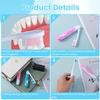3PCS Travel Toothbrush Set, Foldable Toothbrushes for Travel - Portable Soft Bristle Compact Toothbrush for Adults & Kids, Camping, Hiking, Backpacking (Space-Saving Design) view 3