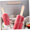 Wooden Craft Sticks 50pcs Beige Ice Cream Making Tools view 2