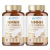 NMNH Supplement 1200mg, 6 in 1 NAD Alternative & Trans-Resveratrol Superior Antioxidant Blend with Max Absorption for NAD+ Booster & Energy Support, 120 Capsules view 1