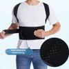 1Pcs Adjustable Back Body Sculpting Posture Correction Belt Unisex Double Keel Support Hunchback Correcti (Black-M) view 2