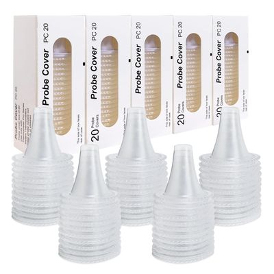 100 Pcs Braun Thermometer Caps,Ear Thermometer Probe Covers Replacement caps for all Braun modelsand Various Types of Ear thermometer