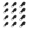 12 Pieces Zip Pullers Pockets DIY Tailor Crafts Luggage Zipper Sliders Replacement view 1